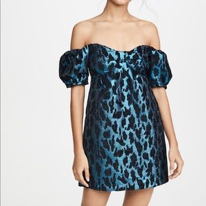 BB Dakota Spectrum Blue Mini Dress 6 NWT